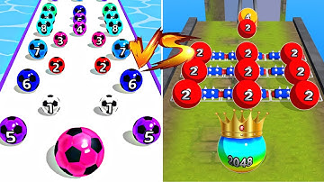 MAX LEVELS Marble Run vs 2048 Ball 🔮💥: All Levels Gameplay Walkthrough Android ,iOS NEW UPDATE