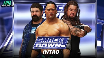 WWE 2K25  Universe Mode - Smackdown intro