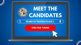 Candidate for Place 3 - Chelysia Young - Community ISD Board of Trustees - May 3, 2025 Election