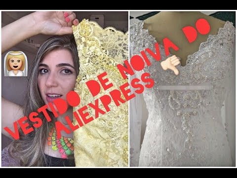 aliexpress vestido de casamento