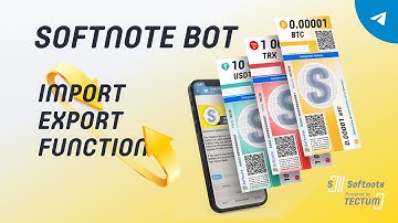 SoftNote Bot | Transport | Import Export Functions
