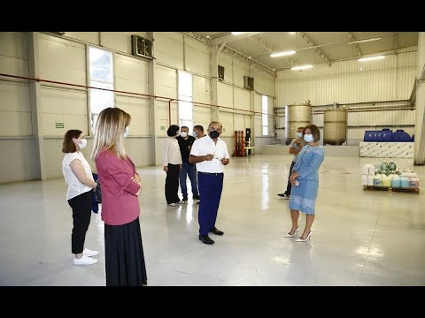 ეკატერინე ტიკარაძემ და მარიამ რაქვიაშვილმა შპს „ეკო ბოჰემია“ დაათვალიერეს.