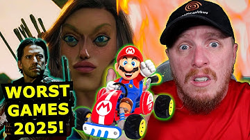TOP 10 Most DISAPPOINTING and WORST Games of 2025!