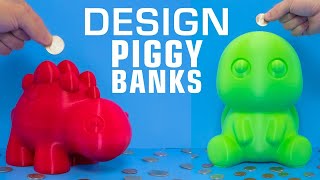 We made a Better Piggy Bank | Design for 3D Print on Demand
