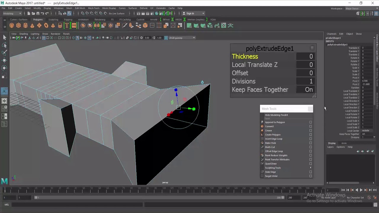MAYA 3D MODELING & TEXTURING MALAYALAM PART 8 - YouTube