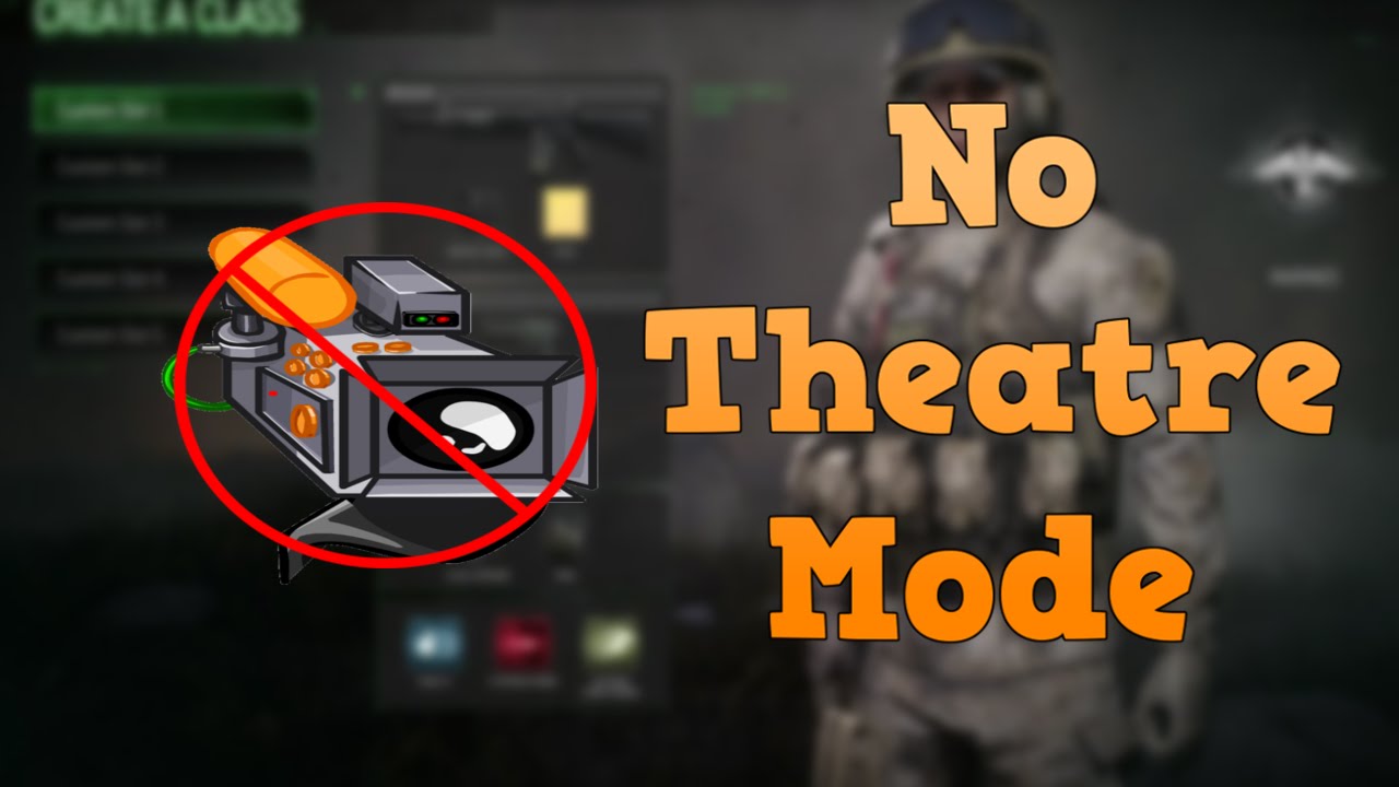 No Theatre Mode In Infinite Warfare / New Call Of Duty 4 Remastered Menu