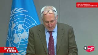 The Spokesperson for the UN Secretary-General on Syria