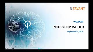 webinar - mlops demystified: machine learning operations in action