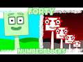 My Sprunki OC: Forty (from Numberblocks)