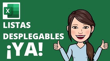 Cómo Hacer LISTAS DESPLEGABLES en Excel FÁCIL y RÁPIDO (Paso a Paso)