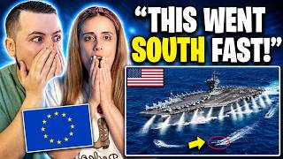 Pirates Attack the WRONG US Navy Ship... European Couple Reacts