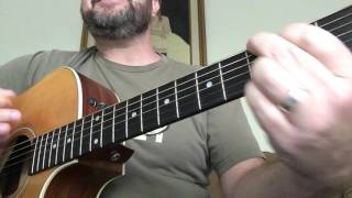 Acoustic cover of Prince's "Raspberry Beret" chords