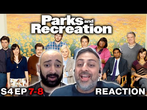 Parks and Recreation - S4 Ep 7-8 - REACTION - First Time Watching