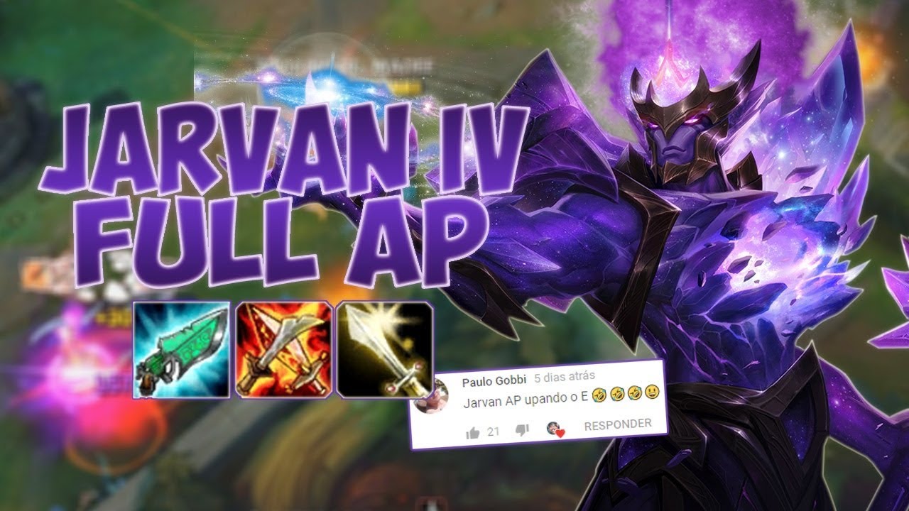 lol dolls JARVAN IV MID FULL AP - OLHA O DANO DESSA BANDEIRINHA - MÉC! #190