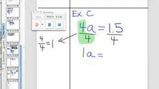 Multiplying Algebra Problem Ex. C