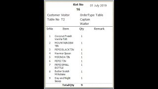 Bonrix Kitchen Management  -  KOT Software for Restaurant screenshot 5