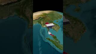 Mapimator | Thailand 🇹🇭 Map animation  #videoediting