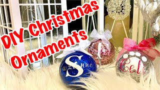DIY Christmas Ornaments / How to Customize Christmas Ornaments / Christmas Decor/ Christmas Gift