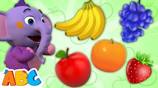 yummy fruits song nursery rhymes kids all babies channel