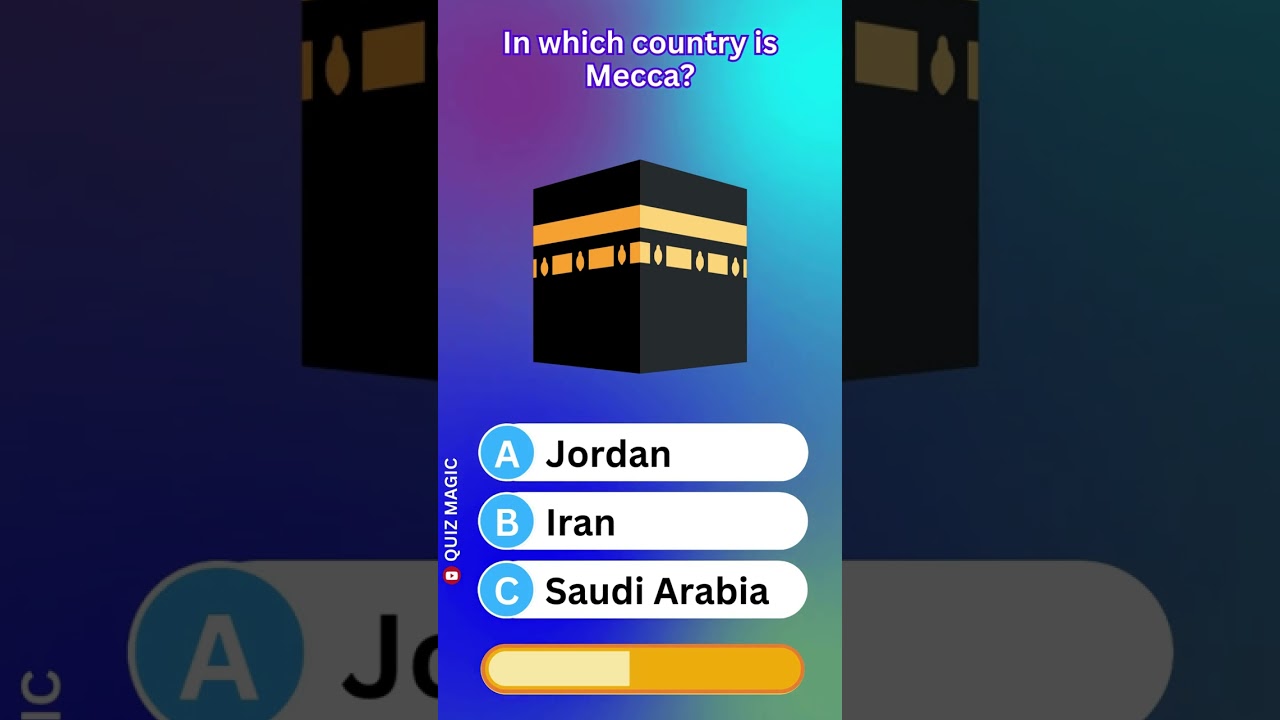 In which country is Mecca? VUDND 