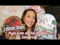 Pack with me for Disney World &amp; Universal!