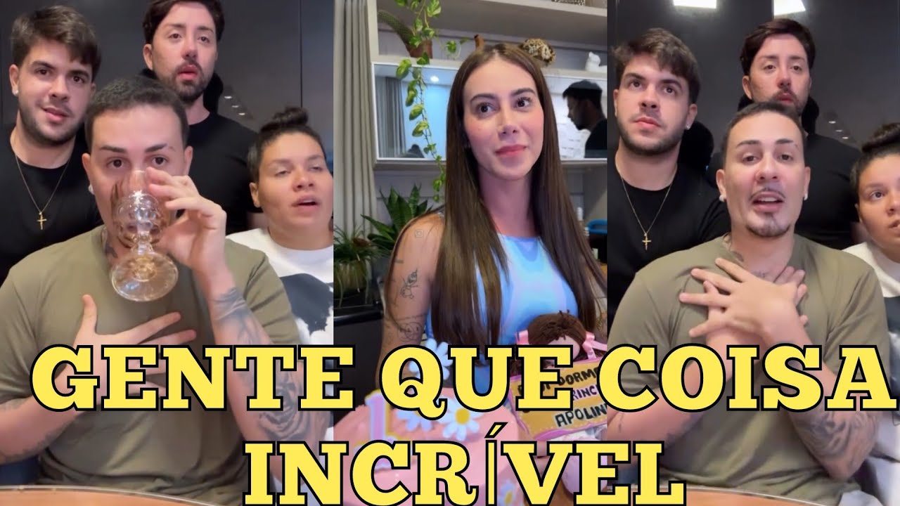 O MOMENTO QUE APOLINE FICOU SEM GRAÇA😱