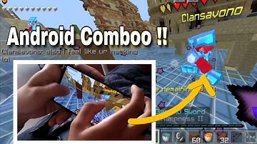 God - MCPE Combo | Android/Mobile Handcam | CubeCraft Duels 1v1 // Minecraft PE PvP - DevaRoi MC