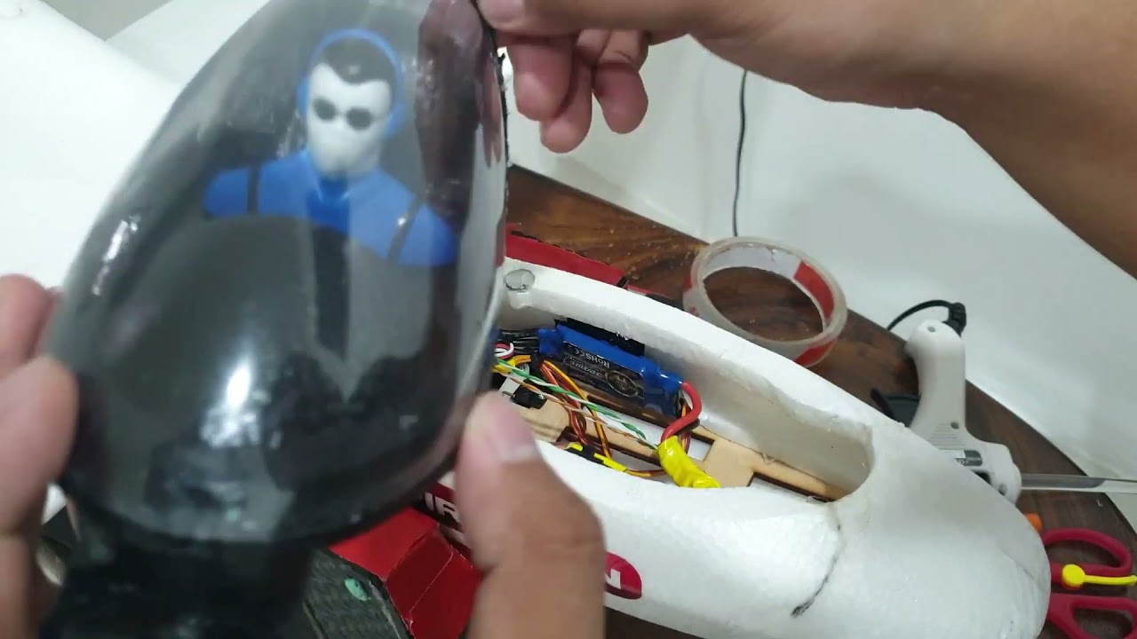 Skysurfer x8 Repair after the mishap + Test Flight