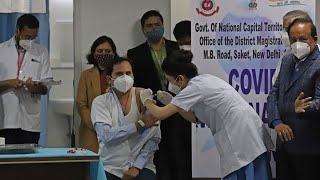 India Starts Massive Covid-19 Vaccine Drive