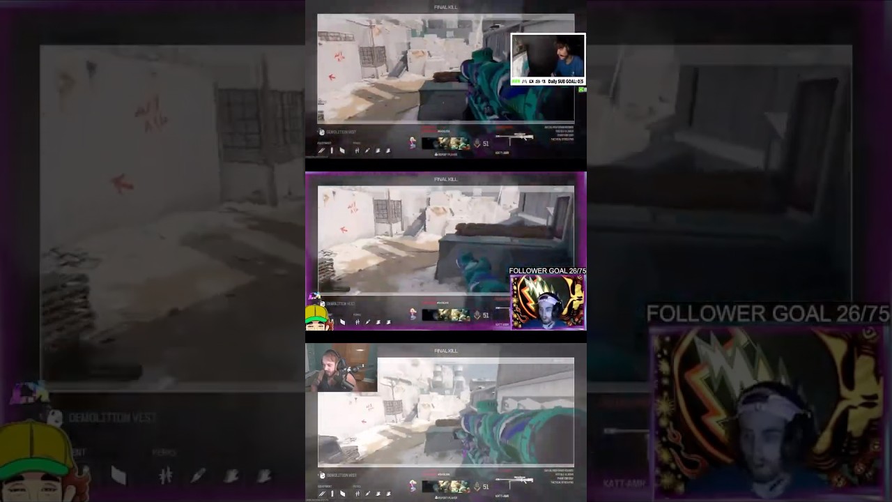 I hit an INSANE MW3 trickshot while playing with former FaZe @Carllama and @boltzii