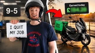 Datos Can you QUIT your job and do Food Delivery instead | 9 to 5 shift with Real Earnings - Rider POV Noticias