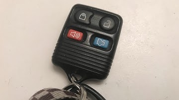 1995-2008 FORD - Key FOB Remote Programming