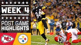 Chiefs vs. Steelers | NFL Week 4 Game Highlights