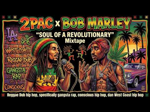 🔥 2Pac x Bob Marley - SOUL OF A REVOLUTIONARY 👑 (Reggae Dub x West Coast Hip Hop Mixtape) 🔊