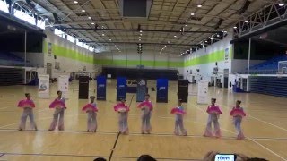 Fan Dance 2016 Chinese Easter Tournament in Auckland.