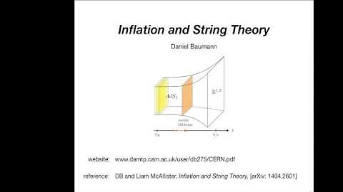 Daniel Baumann - Inflation and string theory - Lecture 2