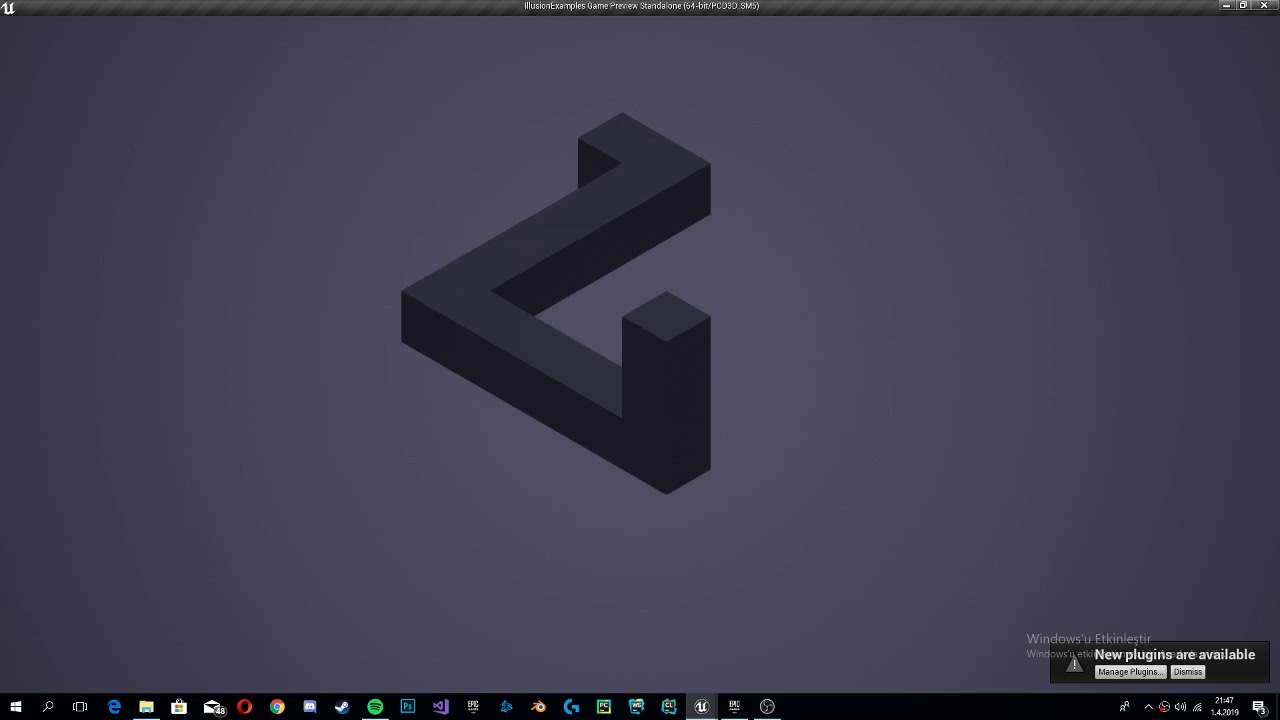 Illusion from Monument Valley in UE4 - YouTube