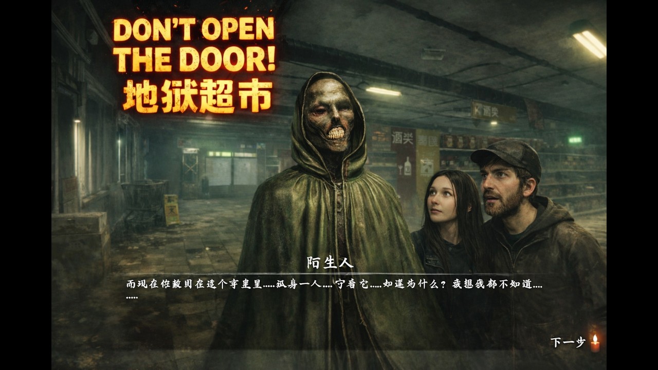 【地狱超市】DAY 8 好結局 “我逃出來了！這才是《地獄超市》唯一的生存真相！“不當怪物，我選擇了人性。地獄超市真結局：重返人間。”#恐怖遊戲#经营游戏 #steamgame#hellmart