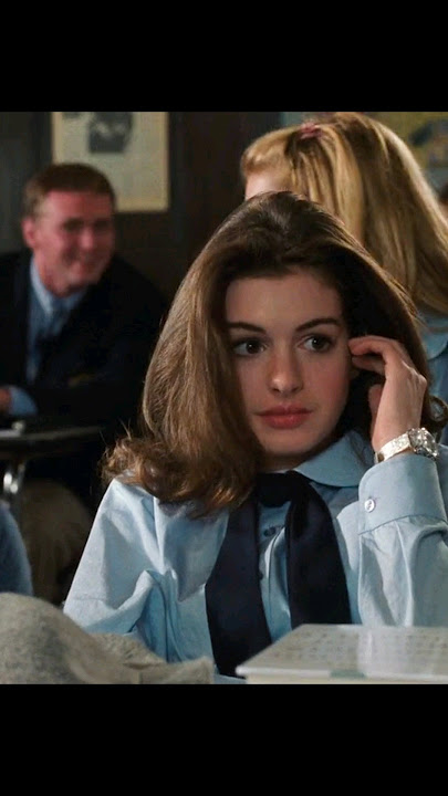 Hats are not allowed in classroom #annehathaway #jealousy #fakefriends #princessdiaries