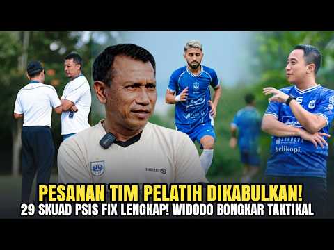ada4d x adstoto - Pesanan Tim Pelatih Dikabulkan 🤗 29 Skuad PSIS Fix Lengkap, Widodo Bongkar Taktikal Di TC Jogja