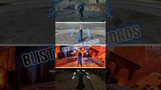DEVIL MAY CRY - BLISTERING SWORDS TODAS AS VERSÕES | VERGIL | #shorts