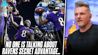 No One Is Talking About The Ravens Secret Weapon In The Playoffs... | Pat McAfee Show