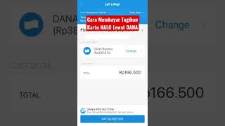 Bayar Tagihan Kartu Halo Pakai Aplikasi DANA #shorts