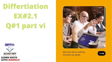 2nd Year Mathematics, Ch 2, Exercise 2.1, Question no 1 By Definition-Inter Part 2