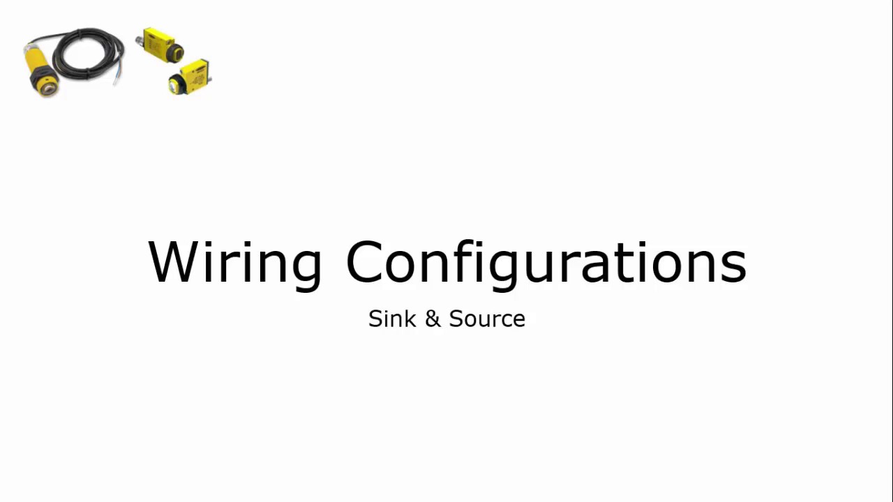 Sensor Wiring Sink Source - YouTube