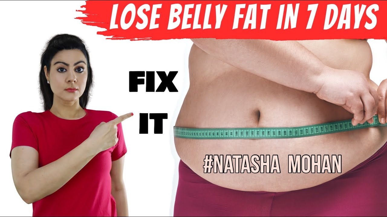 Just 1 Minute Exercise To Reduce Belly Fat & Get A Flat Stomach At Home