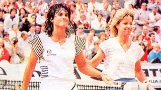 Gabriela Sabatini vs Chris Evert Roland Garros 1986