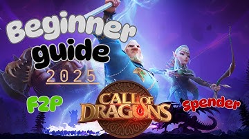 How to start well in Call of dragons Free to play/spender GUIDE