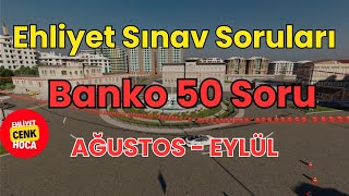 Ehliyet Sınav Soruları 2025 Ağustos, Eylül Çıkmış Ehliyet Sorularını Çöz