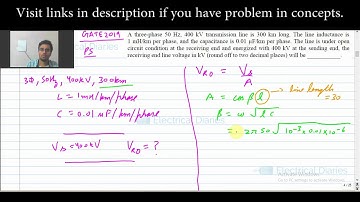 GATE 2019 | Power System | Solved Questions with Explanation
